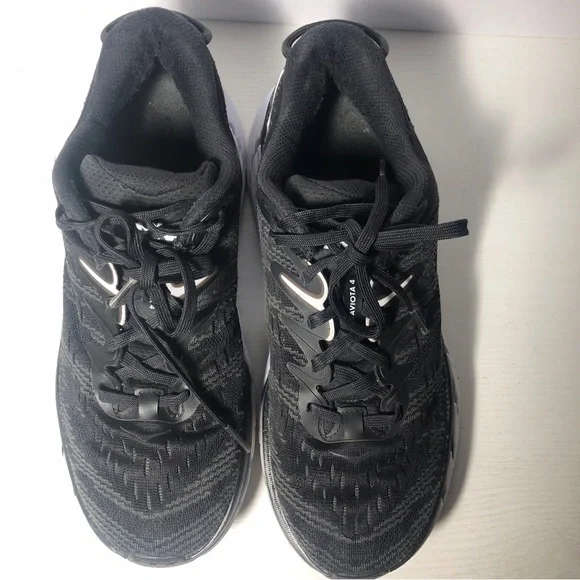 Hoka One One Gaviota 4 Black White Athletic Running Shoes Women's  Size 9.5B - Picture 3 of 10